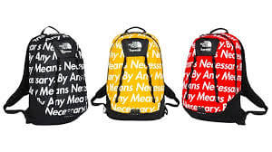 2015 supreme tnf crimp backpack
