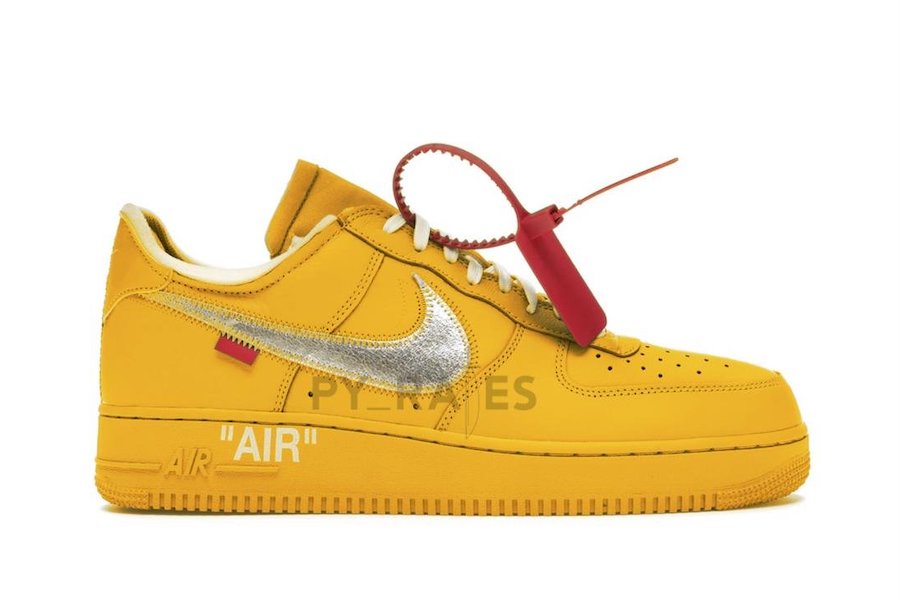 off-white nike force1 low university