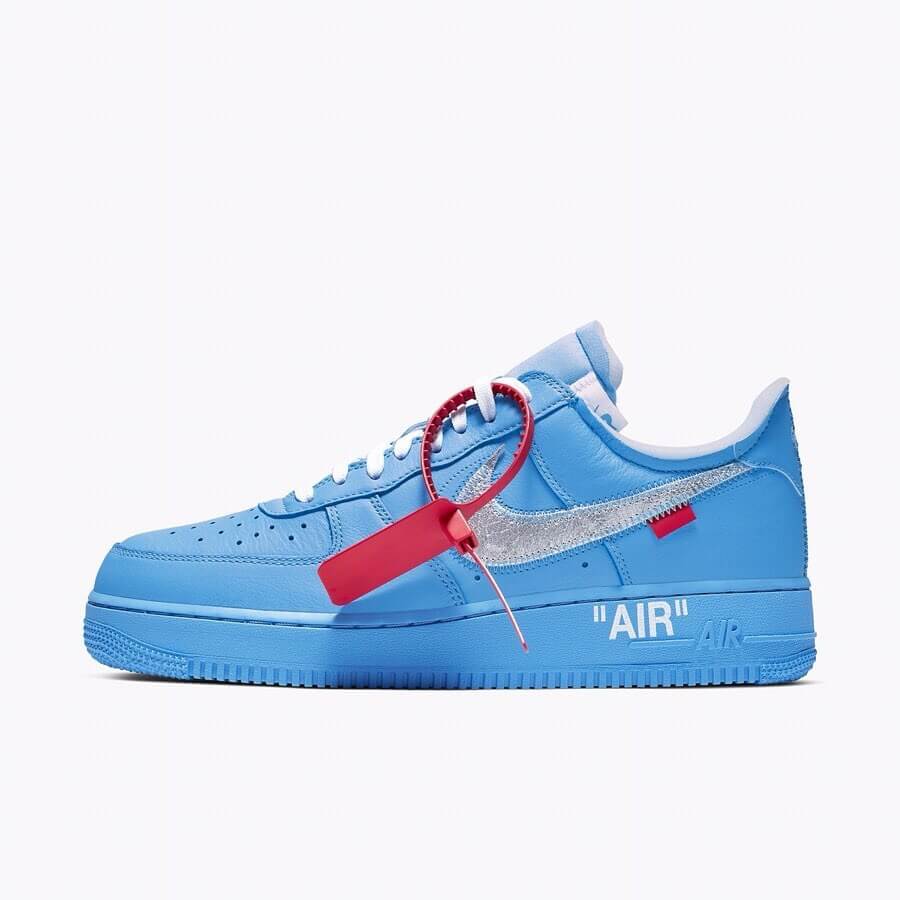 off-white nike force1 low university