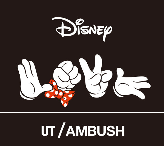 DISNEY LOVE MINNIE MOUSE COLLECTION BY AMBUSH