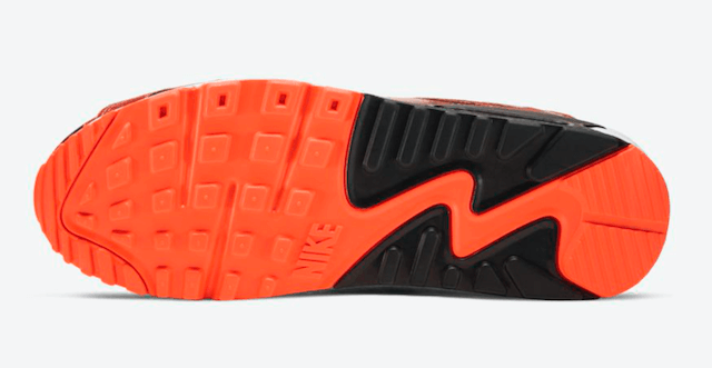 Nike Air Max 90 orange duck camo