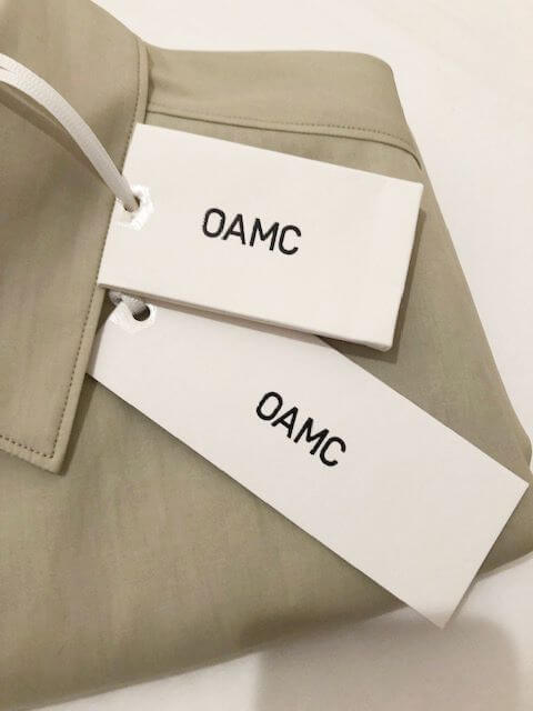 OAMC 2020SS CASCADE SHIRT