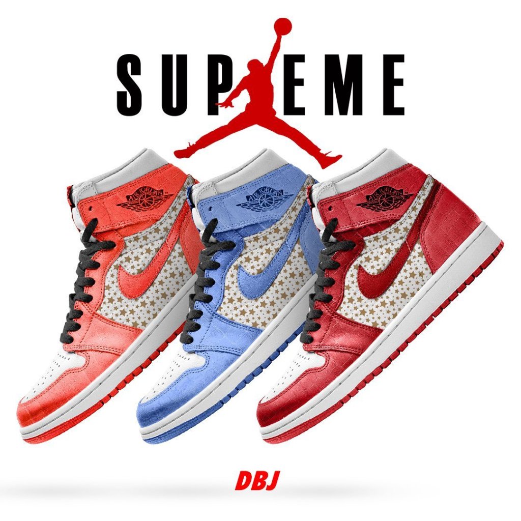 2021 年発売予定] Supreme × Nike Air Jordan 1 リーク画像公開 - THE 