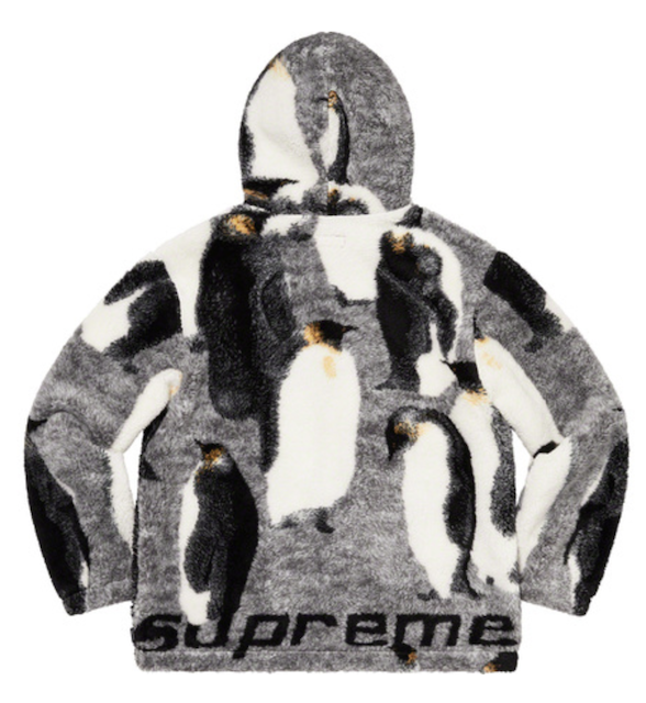 WEEKLY PRODUCT ANALYSIS - Supreme Penguins Hooded Fleece Jacket - THE