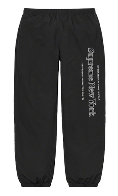 WEEKLY PRODUCT ANALYSIS - Supreme Side Logo Track Pant - THE MODERN
