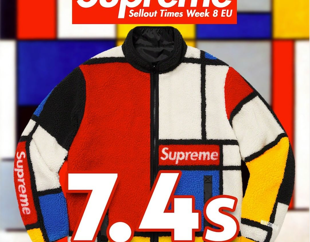 SUPREME 2020AW WEEK8 SELL OUT TIMES