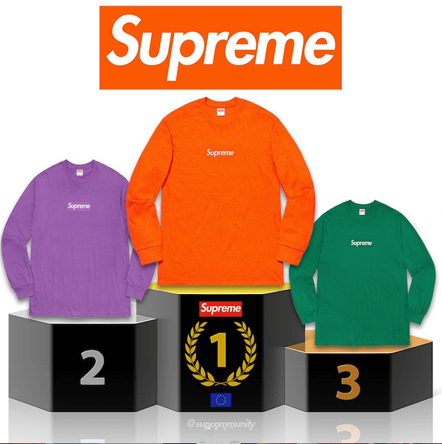 SUPREME 2020AW WEEK7 SELL OUT TIMES
