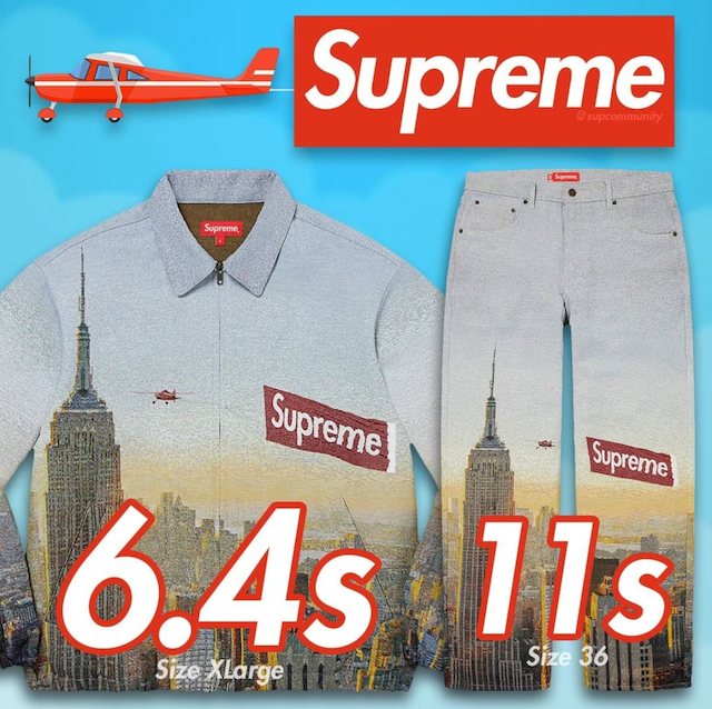 SUPREME 2020AW WEEK12 SELL OUT TIMES