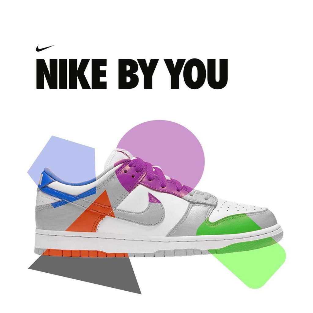 NIKE BY YOU DUNK LOW 