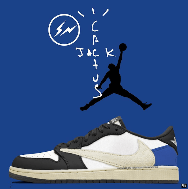 販売リンクあり] Travis Scott × Fragment Design × Nike Air Jordan1 