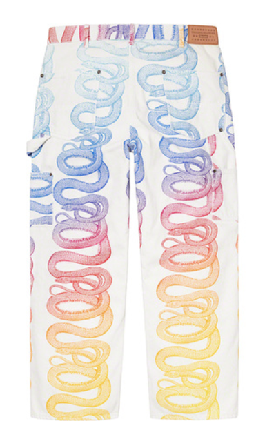 SUPREME HYSTERIC GLAMOUR DENIM PAINTER PANT