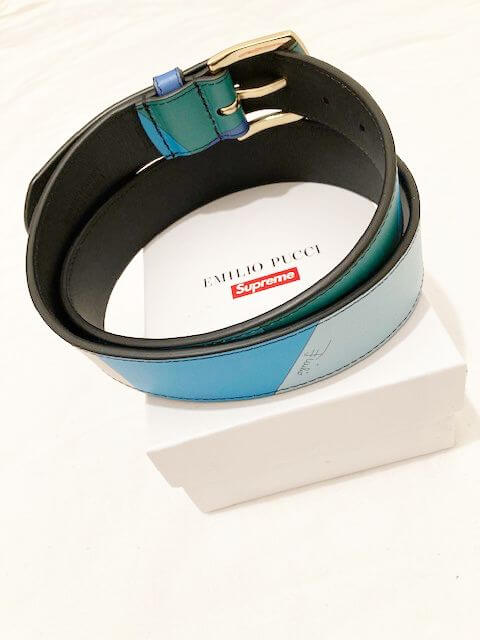 WEEKLY PRODUCT ANALYSIS - SUPREME × EMILIO PUCCI Belt - THE MODERN 