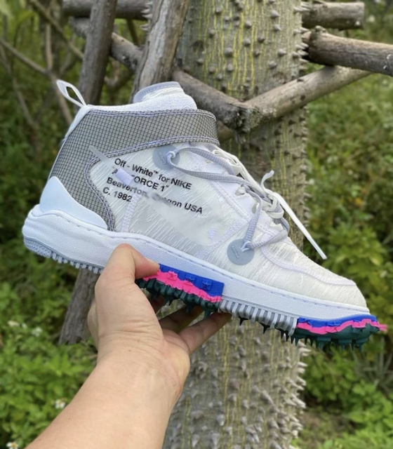 OFF-WHITE NIKE AIR FORCE1 MID 