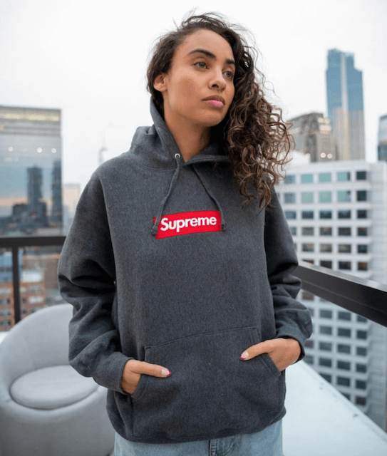 supreme box logo hooded チャコール M 21fw smcint.com