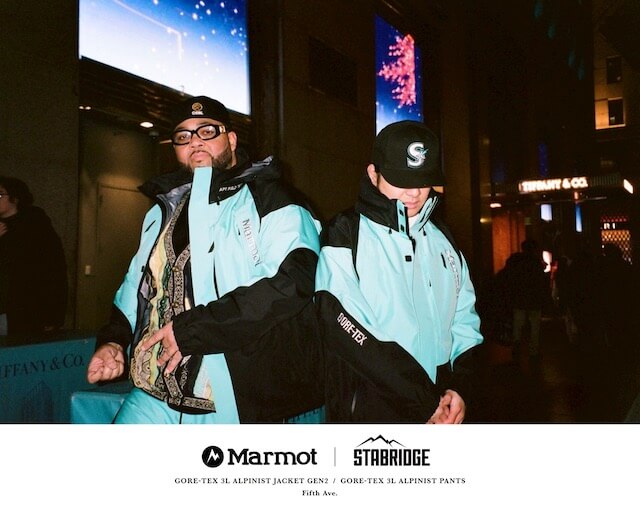 STABRIDGE (スタブリッジ) × MARMOT (マーモット) 