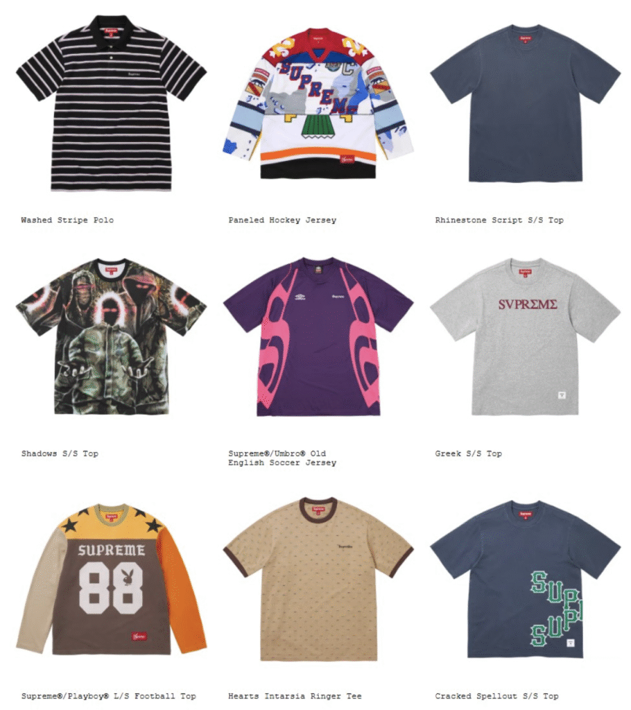 SUPREME 2026SS PREVIEW