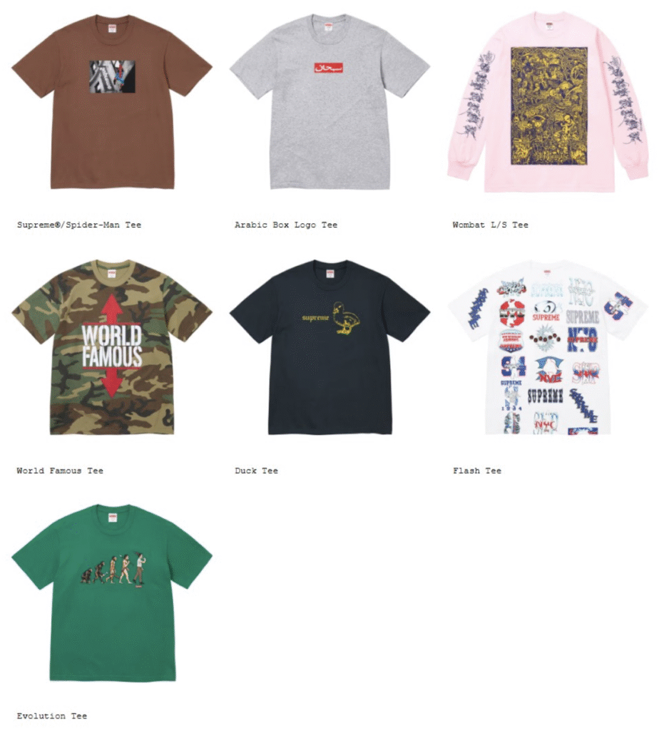 SUPREME 2026SS PREVIEW