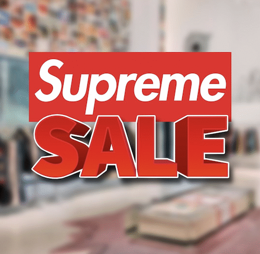 supreme sale